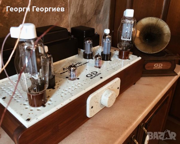 КОЛЕДНА ЦЕНА!  Лампов клас А сингъл-енд (еднотактов) усилвател Aurora, снимка 4 - Ресийвъри, усилватели, смесителни пултове - 36687769