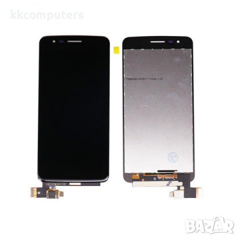 LCD Дисплей за LG K8 2017 / X240 + Тъч скрийн / Черен / Баркод : 182192