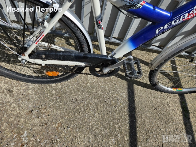 Алуниниев елосипед 26 цола PEGASUS-шест месеца гаранция, снимка 5 - Велосипеди - 54062161