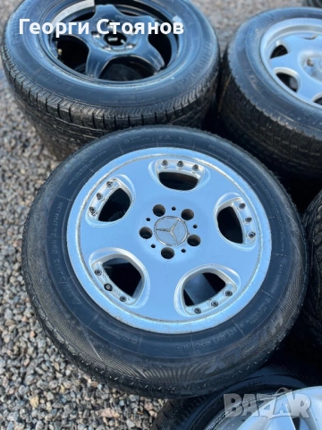⭐ Оригинални джанти Mercedes с гуми – отлични!, снимка 9 - Гуми и джанти - 53057512