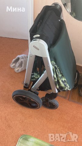 Летен кош Cybex Balios S FE Respect green със зимно чувалче, снимка 5 - Детски колички - 43965994