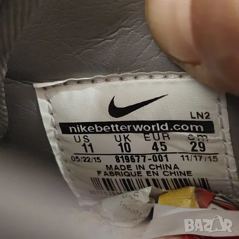 маратонки  Nike Lab Air Force 1 Mid 'Light Charcoal' номер 44 ,5- 45 , снимка 3 - Маратонки - 48696699