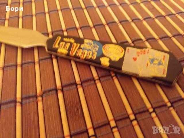 Нож за писма LAS VEGAS, снимка 2 - Други ценни предмети - 30732439