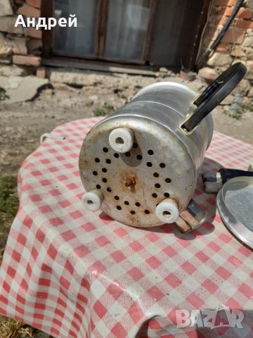 Стара алуминиева електрическа кана, снимка 5 - Антикварни и старинни предмети - 33735341