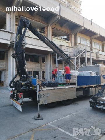 Камион с кран услуги, снимка 3 - Услуги с автокран - 37685955