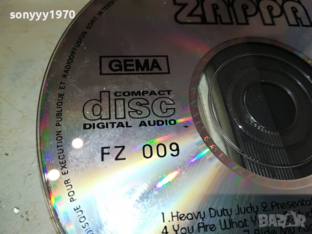 FRANK ZAPPA CD 0211221357, снимка 3 - CD дискове - 38534953