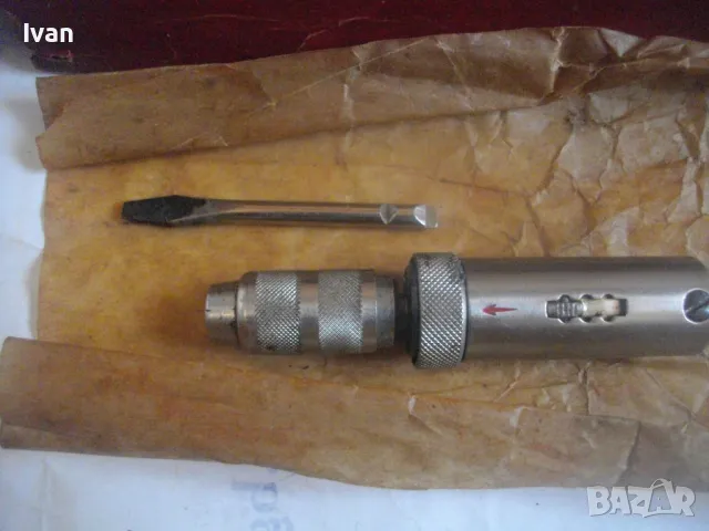 Smalcalda DDR ОРИГИНАЛНА ГДР НОВА РЪЧНА РЕВЕРСИВНА АВТОМАТИЧНА ОТВЕРТКА ИЗТОЧНА ГЕРМАНИЯ, снимка 9 - Отвертки - 48552628