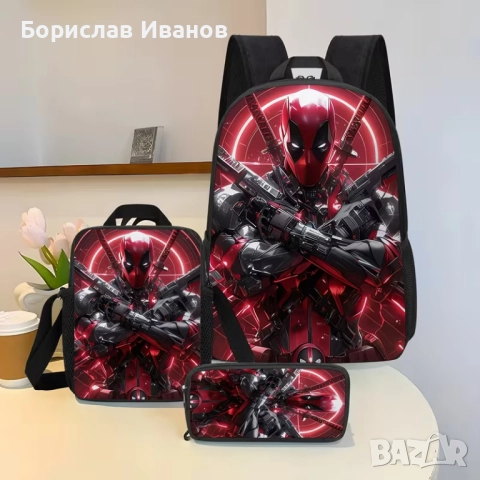 Раница Marvel Deadpool, снимка 3 - Раници - 52469283