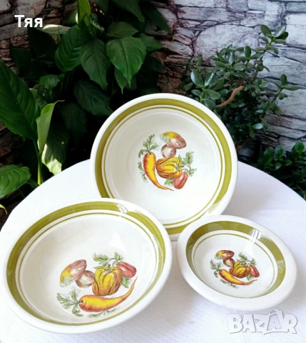 Купи с декор зеленчуци 