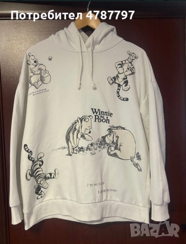 Бели oversize суичъри, снимка 3 - Суичъри - 54116302