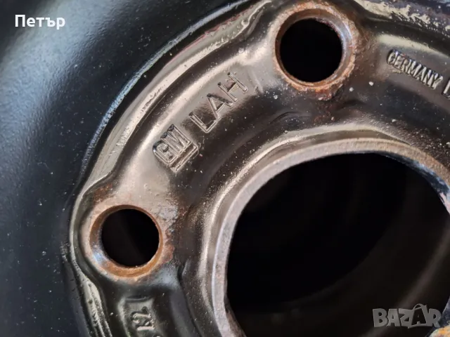 ОРИГИНАЛНИ ЖЕЛЯЗНИ ДЖАНТИ-ОПЕЛ /ШЕВРОЛЕТ/-5x105x56.5-17цола, снимка 3 - Гуми и джанти - 49821747