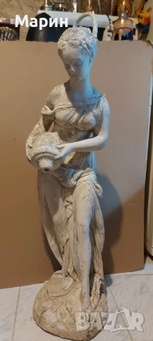 Винтидж статуя, снимка 7 - Антикварни и старинни предмети - 50498456