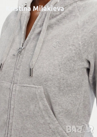 Сив плюшен сет  Juicy Couture, снимка 3 - Спортни екипи - 53913220