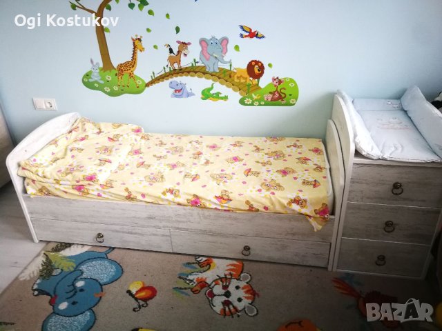 Детско легло + нов матрак 