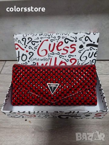 Червено портмоне Guess DS100, снимка 1 - Портфейли, портмонета - 35200461