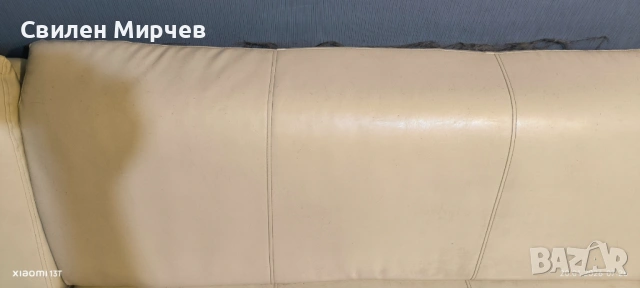 Ъглов диван еко-кожа-за ремонт (претапициране), снимка 6 - Дивани и мека мебел - 53159292