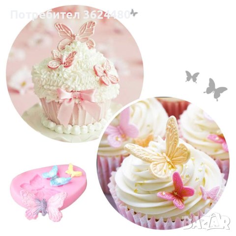 Силиконова форма  пеперуди, снимка 8 - Други стоки за дома - 40828661