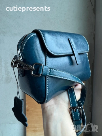 чанта от естествена кожа, снимка 3 - Чанти - 54175550