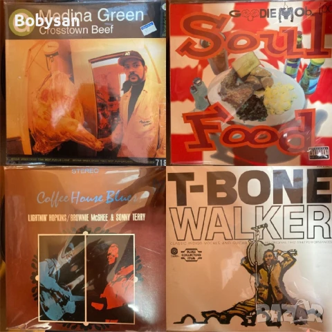  HIPHOP, SOUL,　BLUES　грамофонни плочи