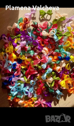 Ръчно изработени сатенени панделки, снимка 3 - Други услуги - 52309854
