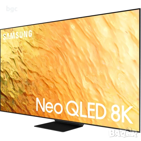 Нов 8K Телевизор Samsung 75QN800B, 75" (189 см), Smart TV, Neo QLED, Клас G - 24 месеца гаранция, снимка 2 - Телевизори - 50459153