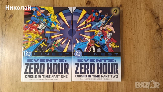 Комикси DC Finest: Zero Hour Event, Suicide Squad, Plastic man