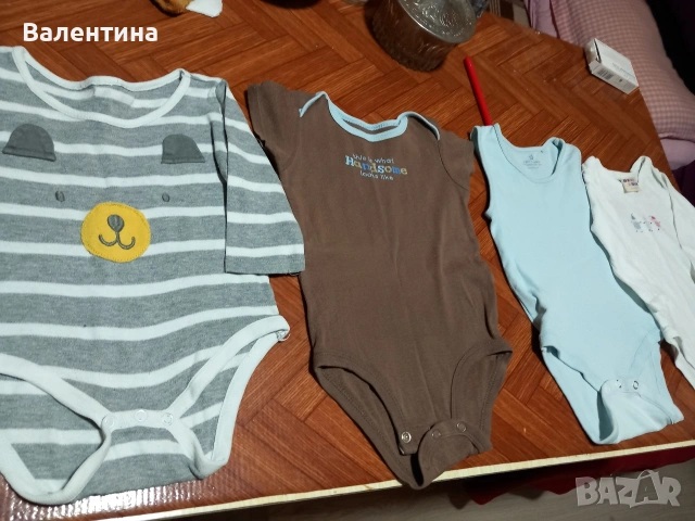 Бебешки дрешки за момче, снимка 2 - Бодита за бебе - 53344289