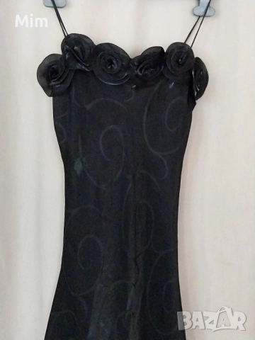 XS/S Черна,и бордо дълги рокли , снимка 5 - Рокли - 52339007