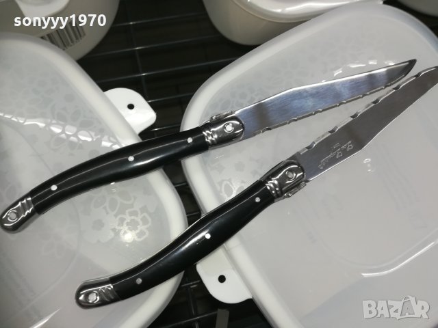 laguiole 2бр BLACK-knives france 1602210918, снимка 4 - Колекции - 31831175