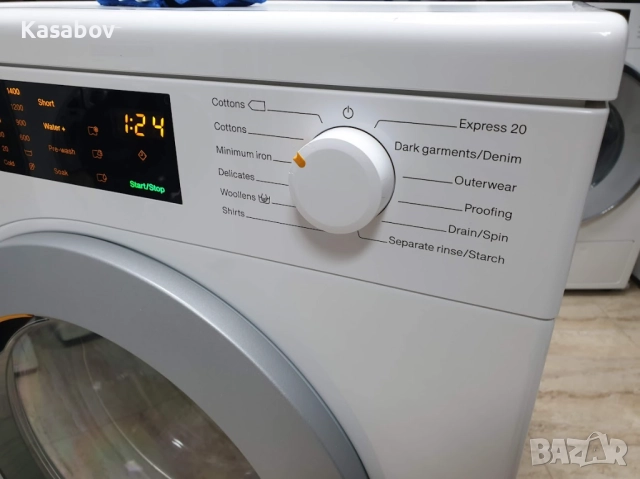Miele W1 Classic Eco Пералня Миеле 12м Гаранция, снимка 5 - Перални - 52932949