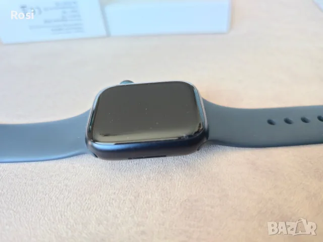 Apple Watch Series 9 41mm Midnight – като нов, без драскотини, снимка 6 - Смарт гривни - 56205886