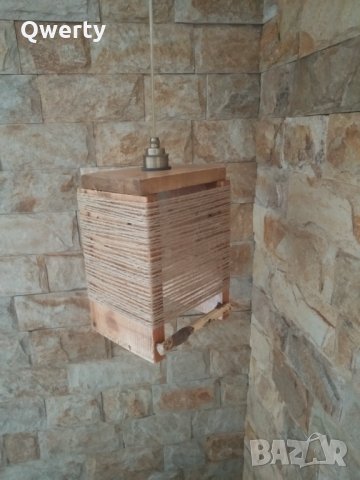 Висяща лампа, "пендел", ръчна изработка, снимка 4 - Лампи за таван - 31122791