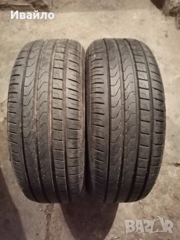 Продавам 2 броя летни гуми 205.55.16 на 1 сезон дот 2021 Pireli 