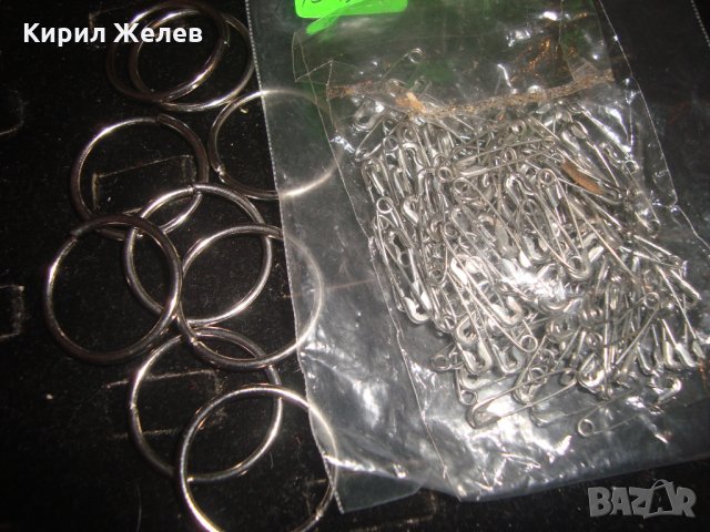 БИЖУТЕРИЕН КОМПЛЕКТ за ХЕНД-МЕЙД и МНОГО БЕЗОПАСНИ ИГЛИ Лот 15124, снимка 5 - Бижутерийни комплекти - 31391778