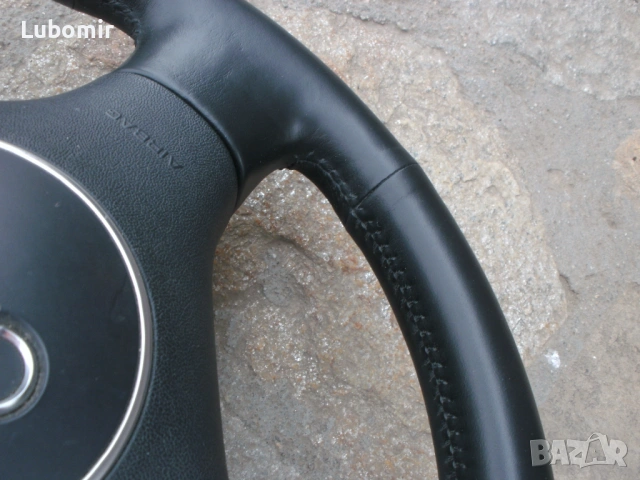 Трилъчев волан Ауди А3,А4,А6 - оригинален - кожен - мулти !, снимка 8 - Части - 54247692