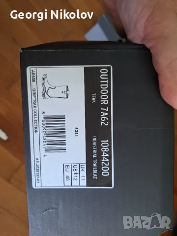 Dr. Marten's Kestrel, Men's Boots Кожени, работни, метално бомбе като нови размер: EU 46; UK11, снимка 3 - Мъжки ботуши - 56058924