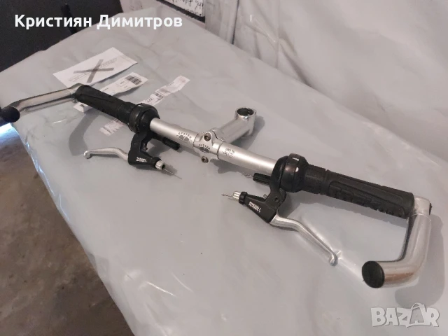 Кормило 25,4  и стойка