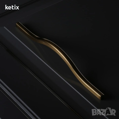 Мебелна дръжка,златен месинг, снимка 4 - Други - 53945753