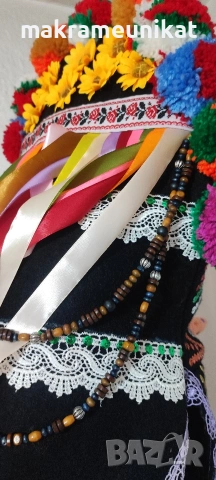 Кукерска маска, гугла, уникат, арт, ръчна изработка, декорация , снимка 8 - Декорация за дома - 41588628