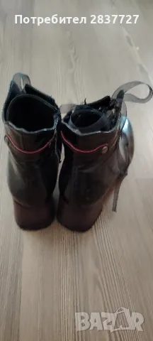 боти естествена кожа , снимка 4 - Дамски боти - 47873547