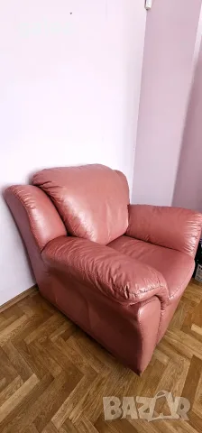 Диван с два фотьойла, снимка 2 - Дивани и мека мебел - 56011844