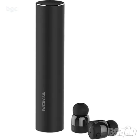 Дизайнерски Слушалки Nokia Wireless V1 True Wireless Bluetooth, Черни , снимка 3 - Bluetooth слушалки - 50290848