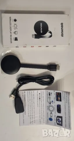 Безжичен HDMI донгъл адаптер QIDUHUQI , снимка 4 - Друга електроника - 48396329