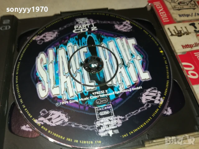 SLAVE TO THE RAVE CD 0607251007, снимка 2 - CD дискове - 50923585