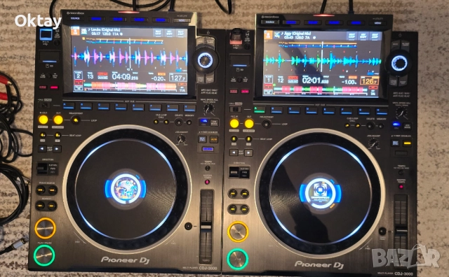 2x Pioneer CDJ-3000 с чанти UDG +1tb ssd