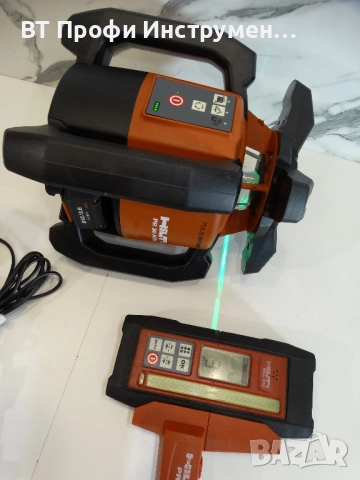Hilti PR 30 HVSG A12 - Ротационен лазерен нивелир със зелен лъч, снимка 8 - Други инструменти - 52970302