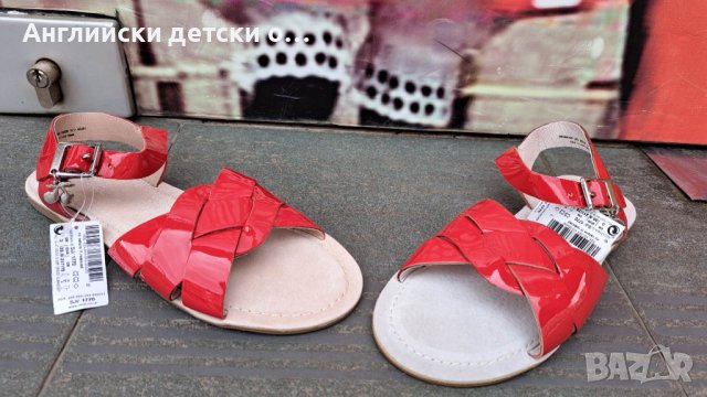 Английски детски сандали естествена кожа-NEXT , снимка 3 - Детски сандали и чехли - 40659603
