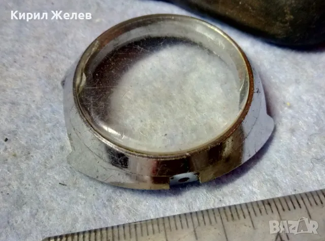 КАСА със СТЪКЛО от СТАР РЯДЪК МОДЕЛ МЪЖКИ РЪЧЕН ЧАСОВНИК 49758, снимка 2 - Други - 48708157