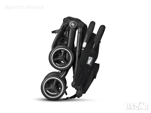 Бебешка количка GB Qbit+ Черна НОВА, снимка 2 - Детски колички - 51430572