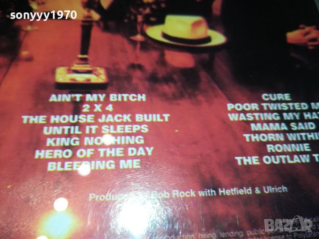 METALLICA CD 3110231314, снимка 11 - CD дискове - 42792353